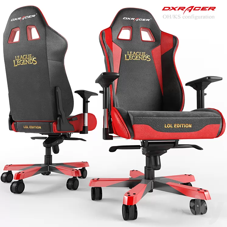 Armchair Dxracer OH / KS 3D Model
