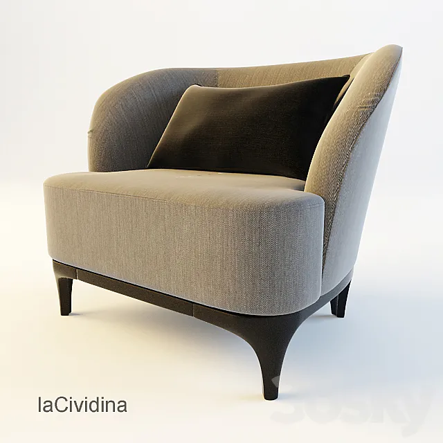 Armchair Elle 3DModel
