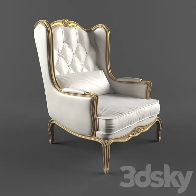 Armchair Essepi Poltrone 3D Model