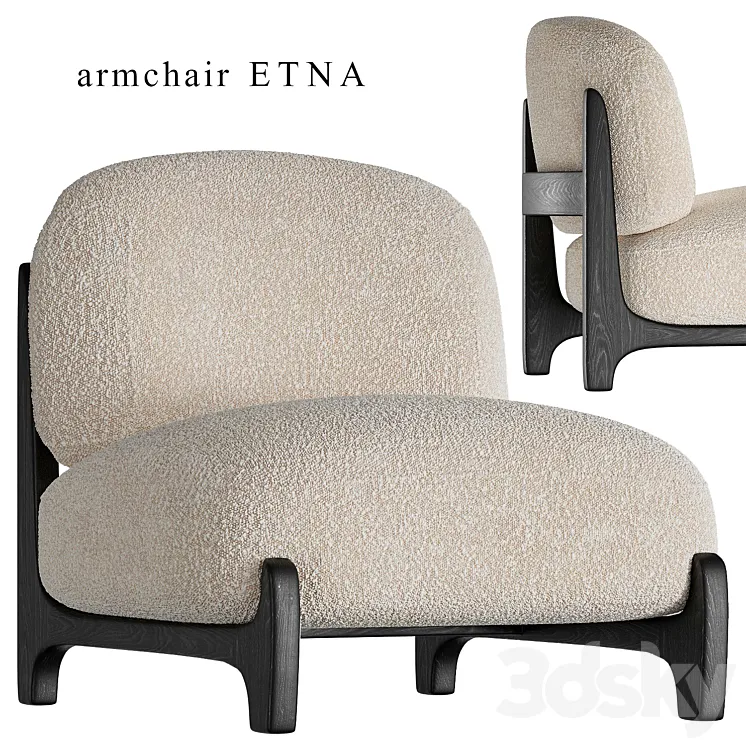 Armchair ETNA by Corner design 3D Model Free