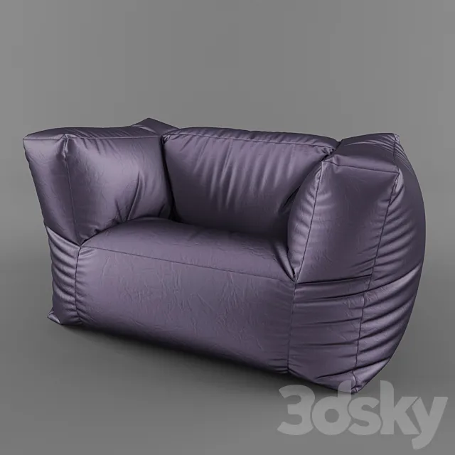Armchair frameless 3D Model