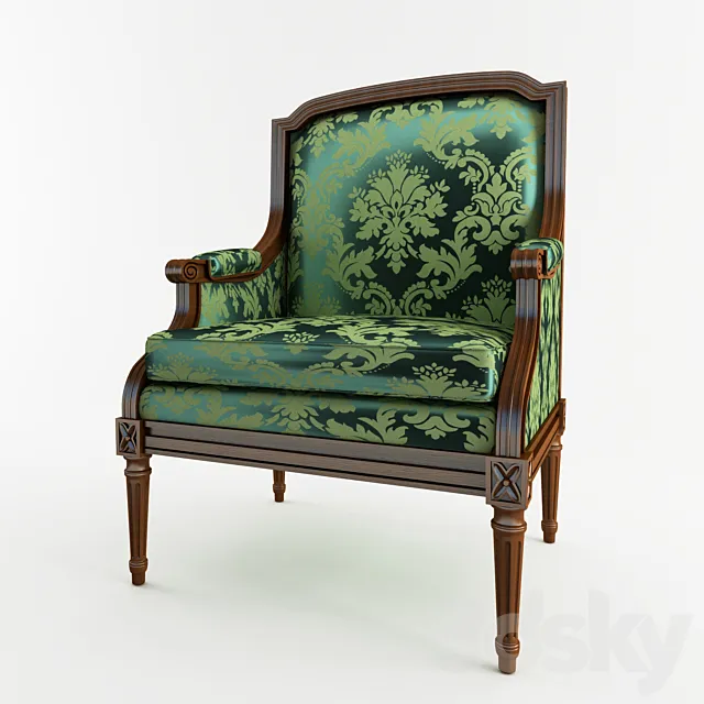 Armchair FRANCESCO MOLON 3D Model