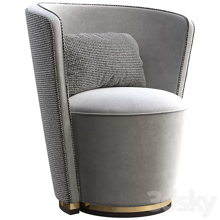 Armchair FRATO Marrakesh 3D Model