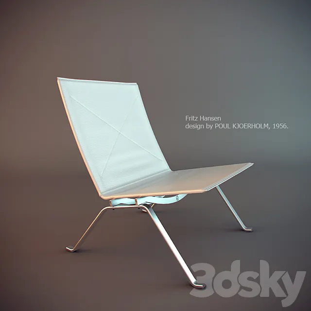 armchair Fritz Hansen 3DModel