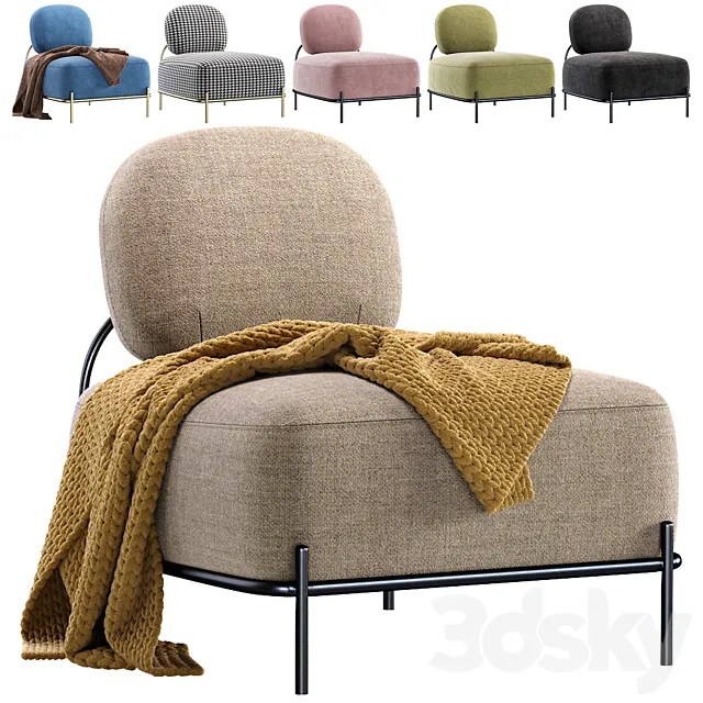 Armchair Gawaii by inmyroom.ru_Кресло Hawaii 3D Model