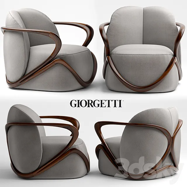 Armchair Giorgetti Hug Free Download