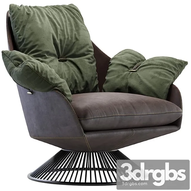 Armchair gloss 3D Model Free