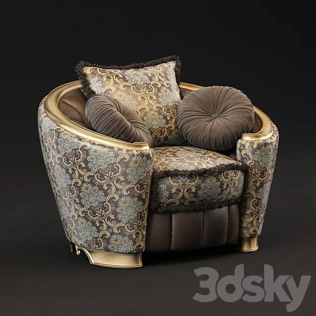 armchair Goldconfort Poltrona 3D Model