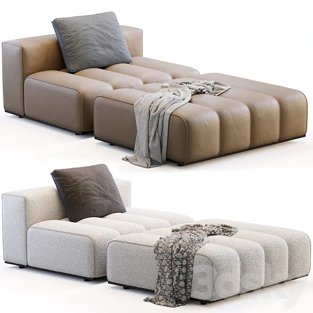 Armchair Goomdan By Minotti 3DModel