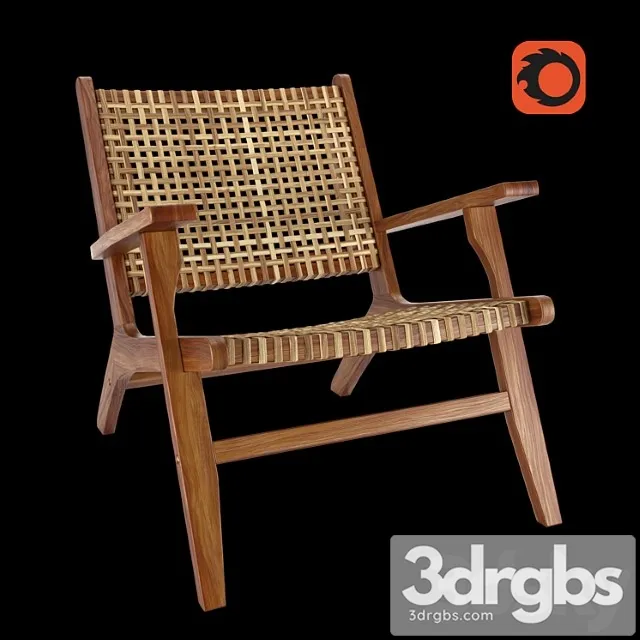 Armchair grignoon la forma (ex julia grup) 3D Model Free