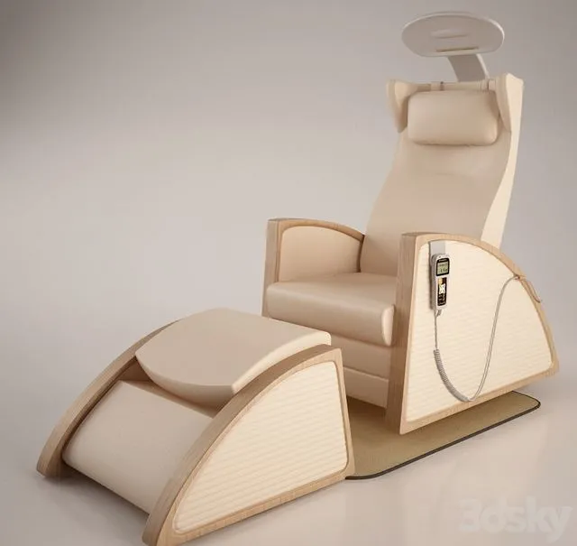 Armchair Hakuju 3D Model