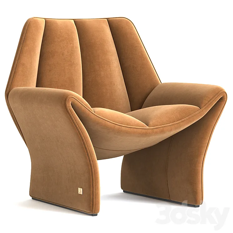 ARMCHAIR HIRUNDO 3D Model Free