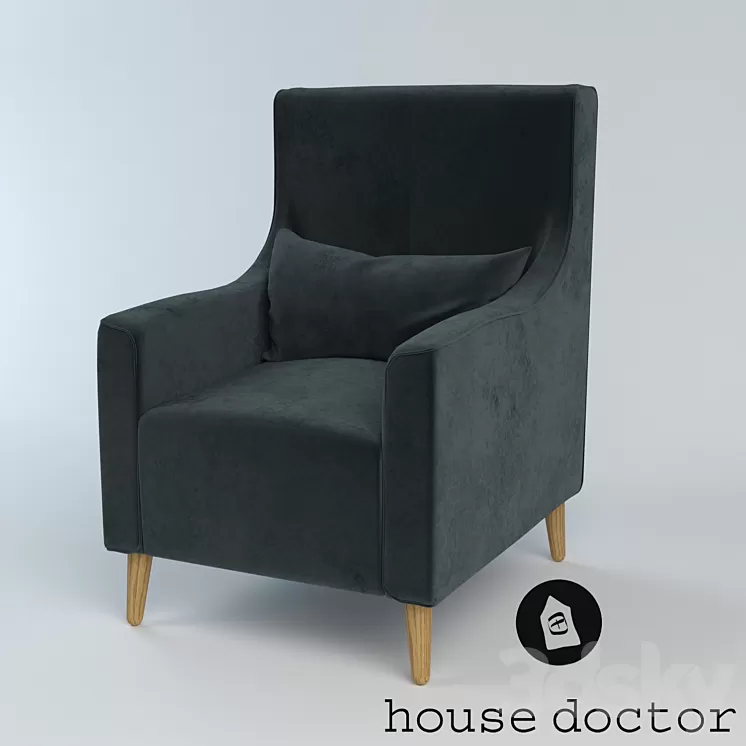 Armchair House Doctor 3D Model
