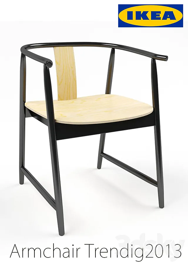 Armchair IKEA TRENDIG 2013 PRO 3DModel