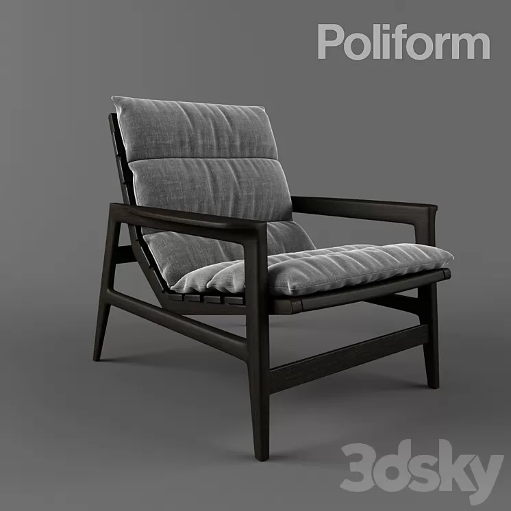 Armchair Ipanema 3D Model
