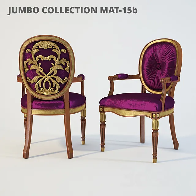 Armchair JUMBO COLLECTION MAT-15b 3D Model