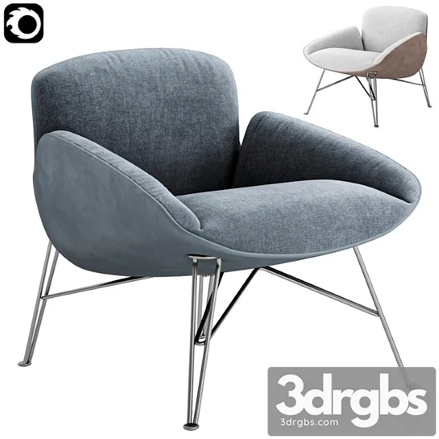 Armchair Juno Arketipo 3D Model Free