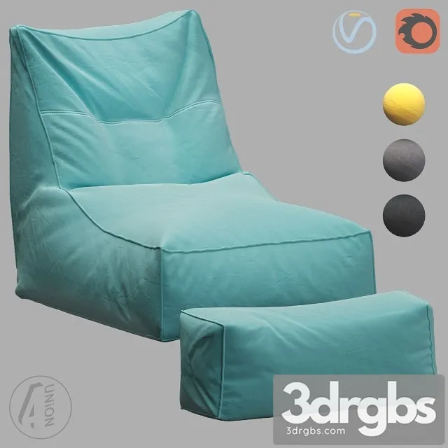 Armchair K0047 3D Model Free