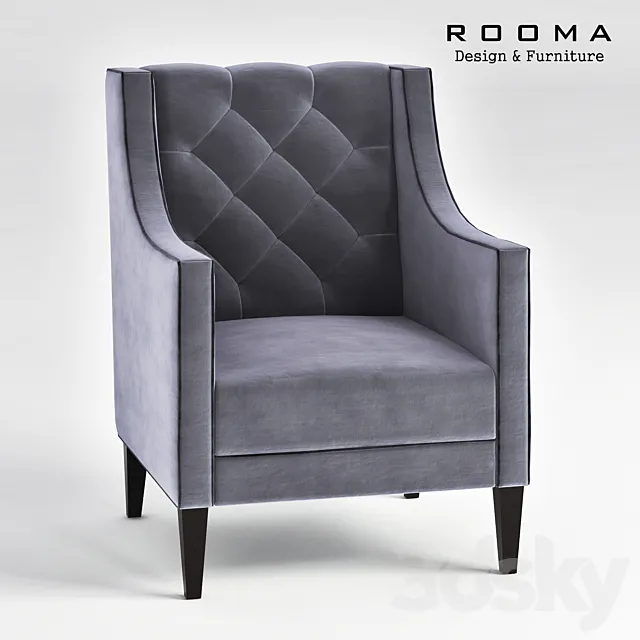 Armchair Kaza Rooma Design 3DModel