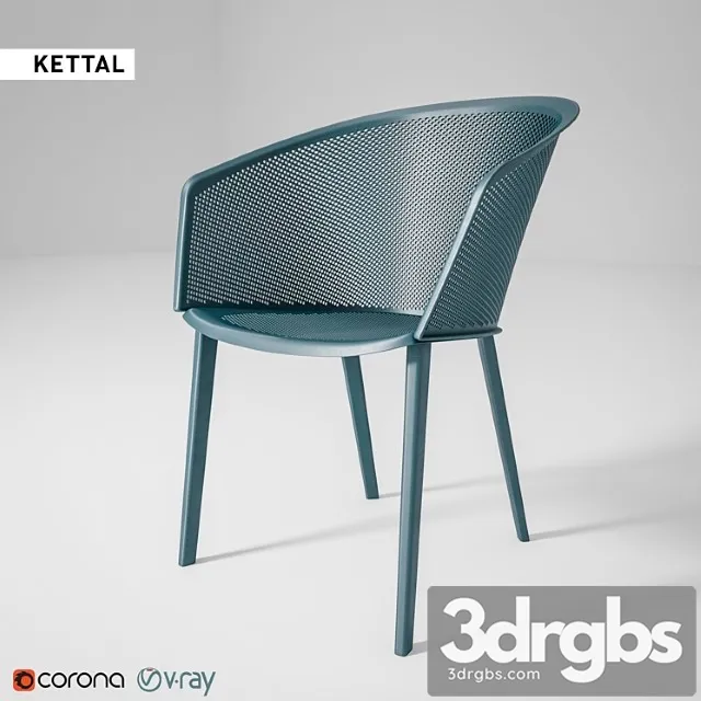 Armchair Kettal Stampa 3D Model Free