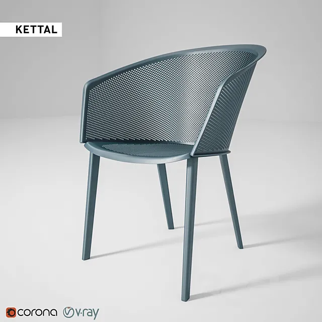 ARMCHAIR KETTAL STAMPA 3D Model