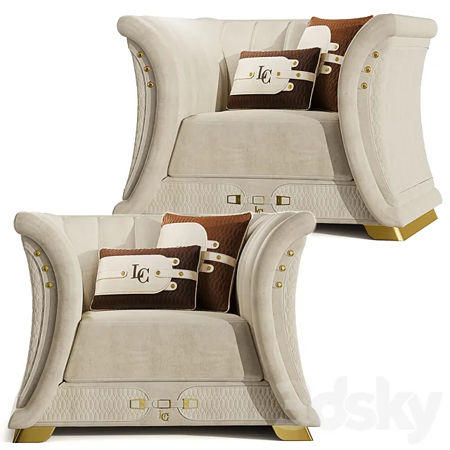 Armchair La Contessina Miracle 3DModel