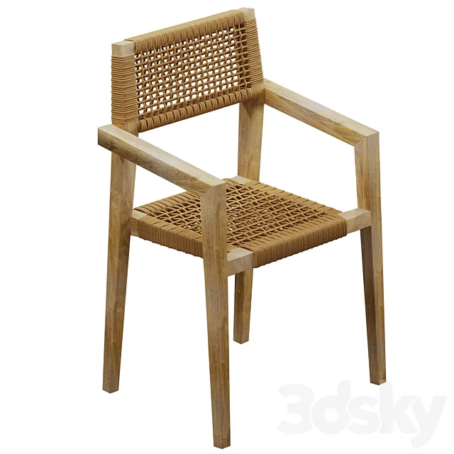 Armchair La Forma Corvette 3D Model