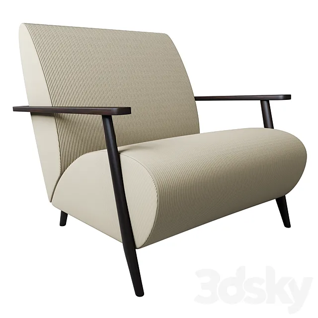 Armchair La Forma (ex Julia Grup) Marthan 3DModel