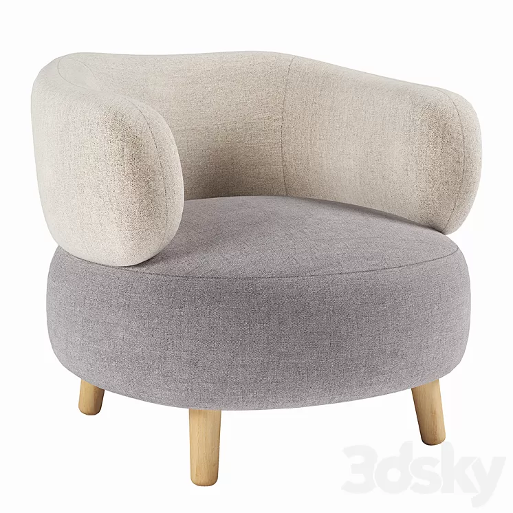 Armchair La Forma Luisa 3D Model Free