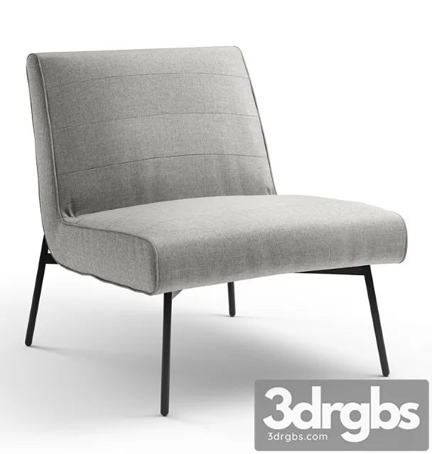 Armchair La redoute Rafa 3D Model Free