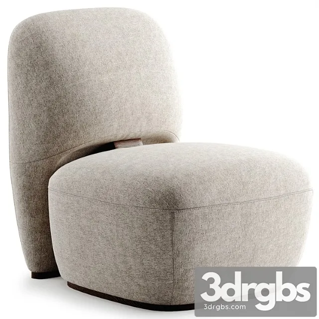 Armchair Landon La Redoute Am Pm 3D Model Free