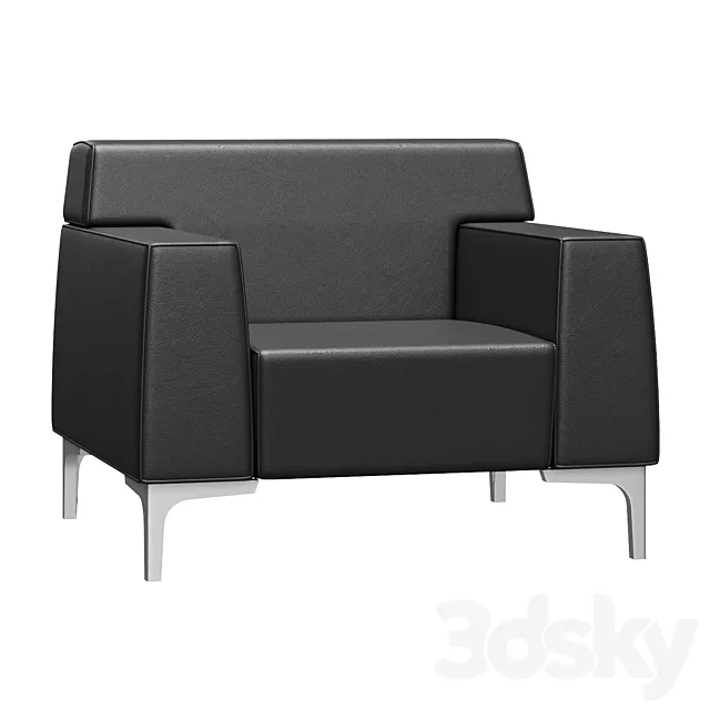 Armchair Las Mobili Jera Lounge 3D Model