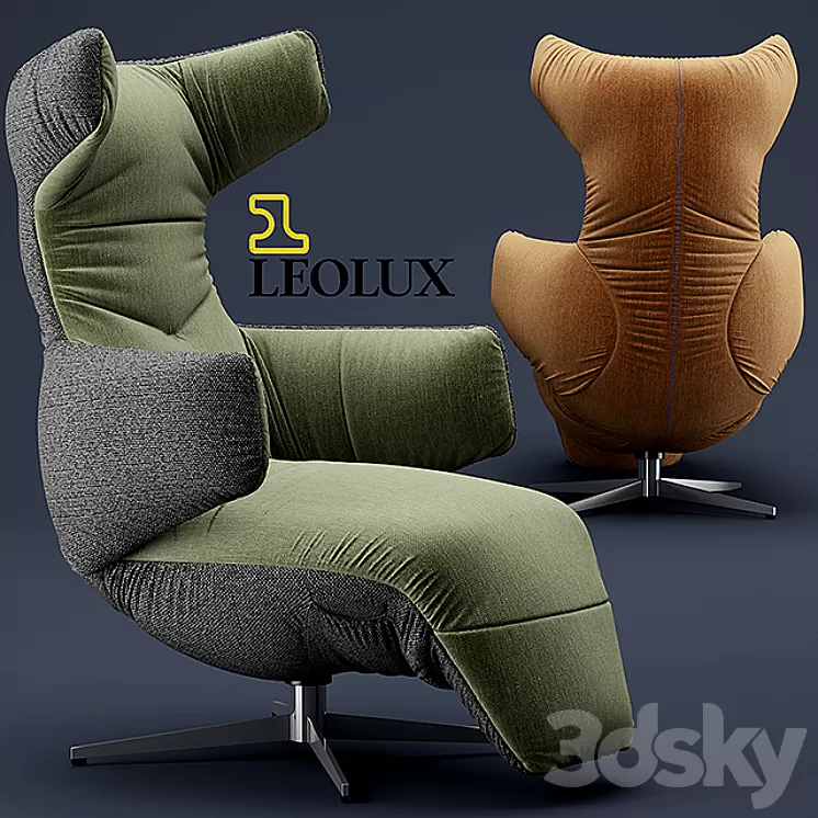 Armchair leolux SAPHIRA 3D Model