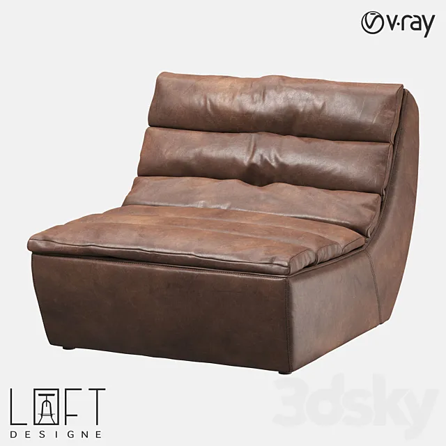 Armchair LoftDesigne 31667 model 3D Model