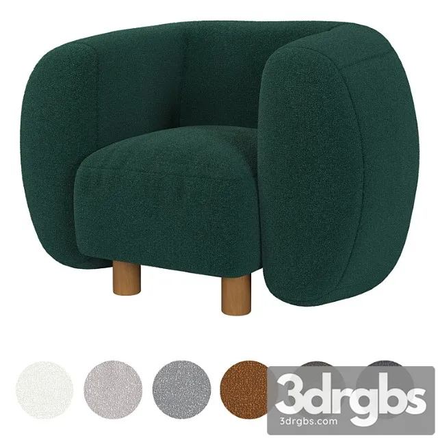Armchair Londi Divan Ru 1 3D Model Free
