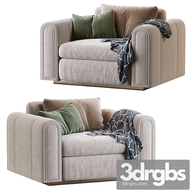 Armchair Ludovica Mascheroni 3D Model Free