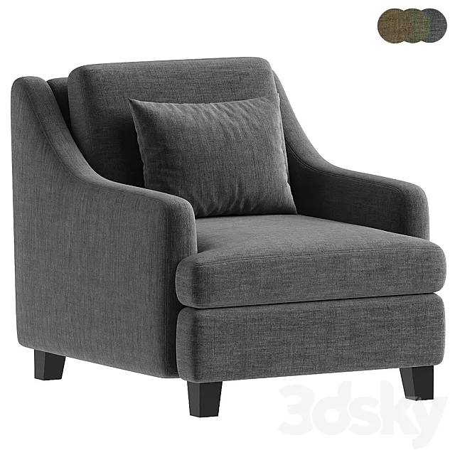Armchair Lymington 3D Model