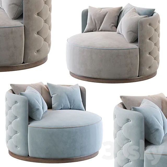 Armchair mademoiselle 3DModel