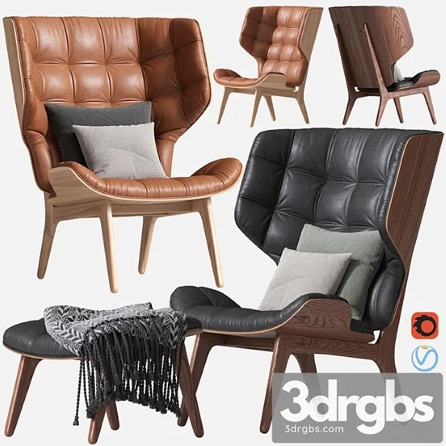 Armchair mammoth chair_1 3D Model Free