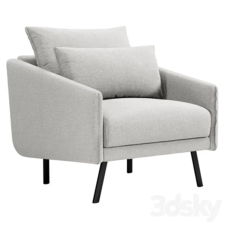 Armchair Manhattan 3D Model Free