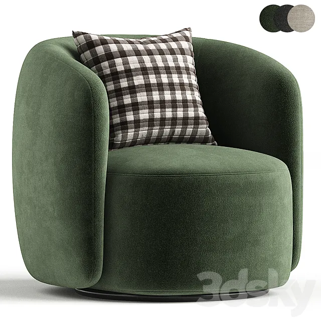 Armchair Manik Divan.ru 3D Model