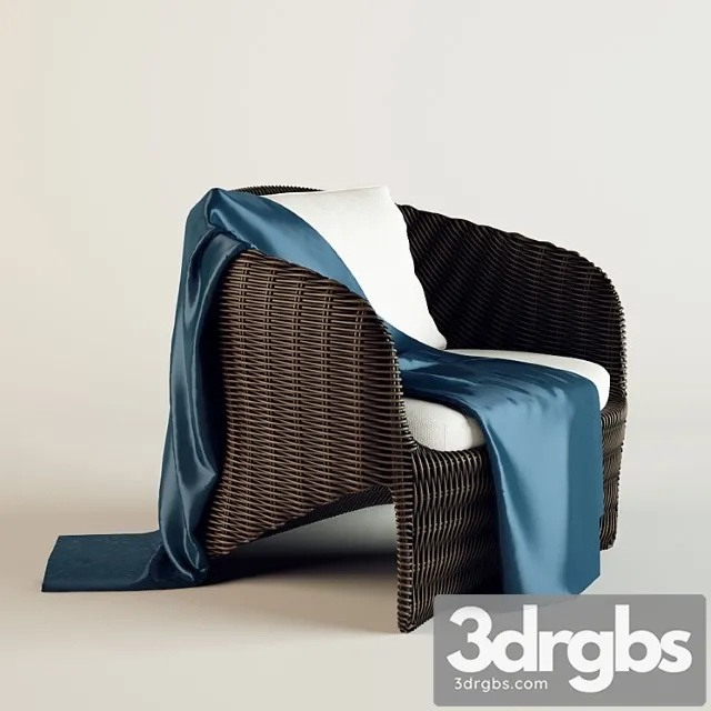 Armchair marine p.1 3D Model Free