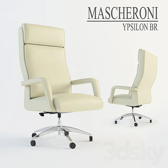 Armchair Mascheroni - YPSILON BR 3D Model