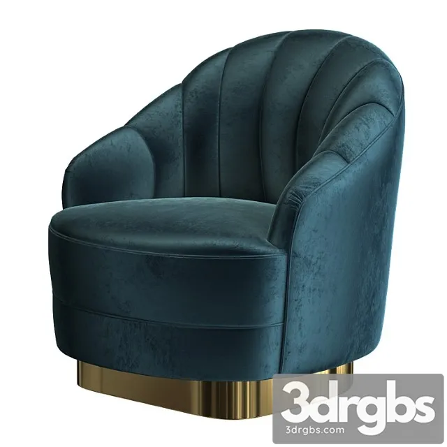 Armchair Mexil Mp509 3D Model Free