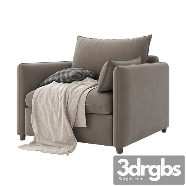 Armchair Mons Wagon 3D Model Free