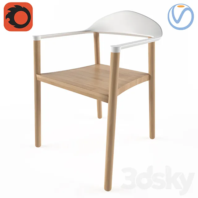 Armchair Monza 2 3D Model