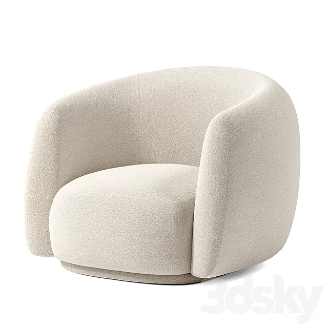Armchair Moroso PACIFIC 3D Model
