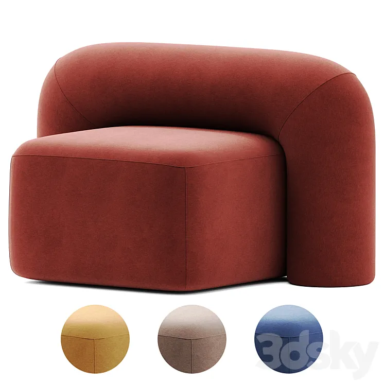 Armchair Moss by Artu | Moss Armchair Free Download