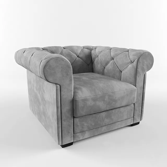 Armchair Natuzzi Carisma 3DModel