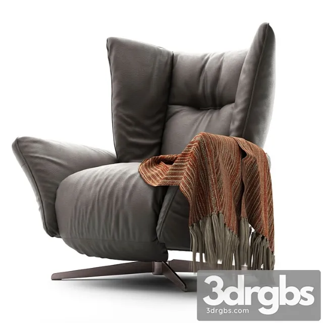 Armchair natuzzi tulip 3031